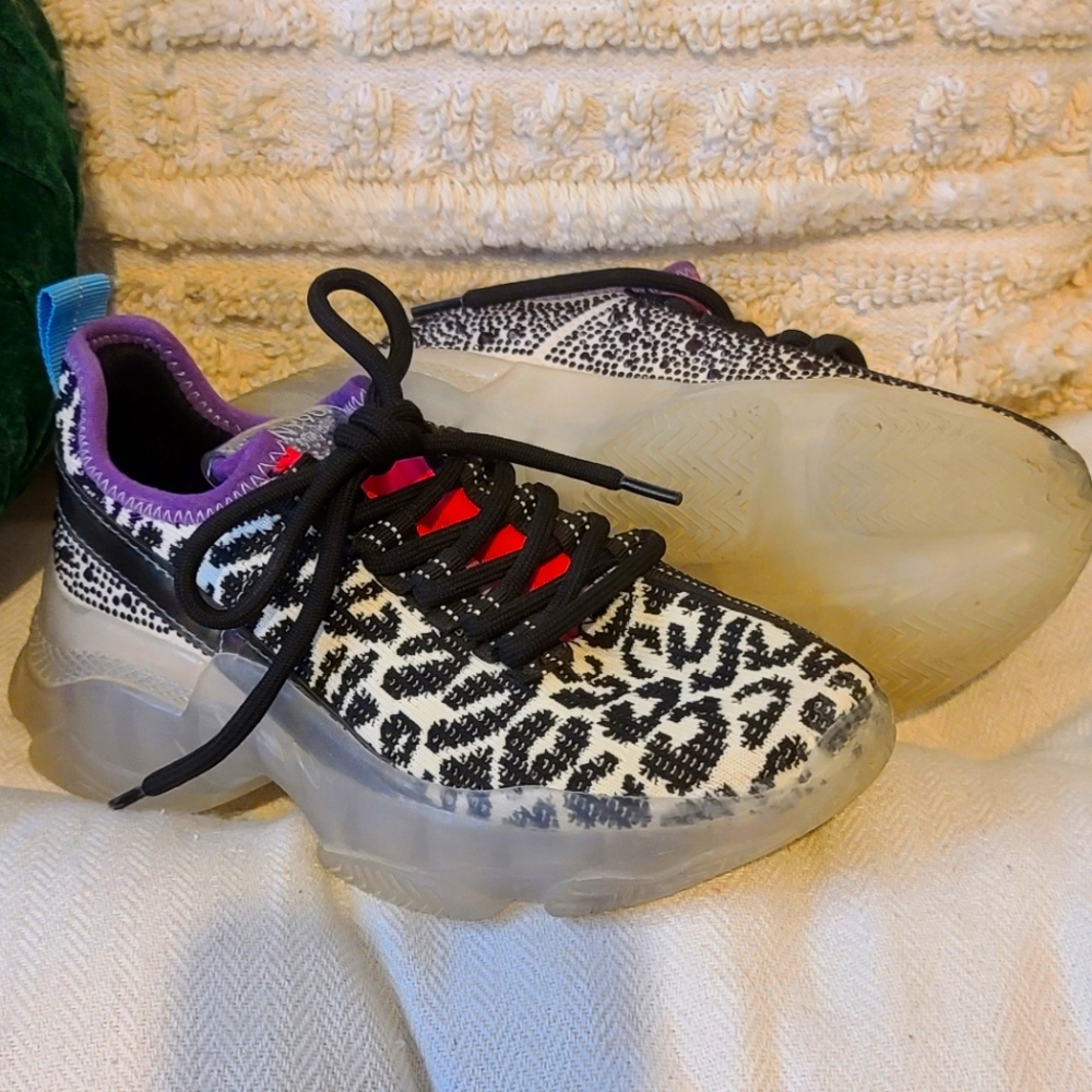 Steve Madden Kids - Jmaxima Leopard-Multi sneaker size 2.0C